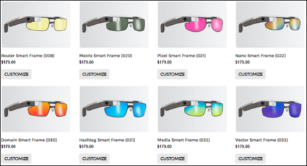 [图]谷歌眼镜更时尚 罗彻斯特推出太阳镜配件-ZOL科技频道